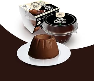 Toffee Doodle Pudding | Silky Mocha Chocolate Pudding | Gourmet Dessert Box of 16 | Made with Finest Coffee Beans & Premium Chocolate