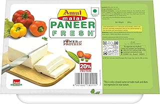 Amul Fresh Malai Paneer Block Pouch, 200 g