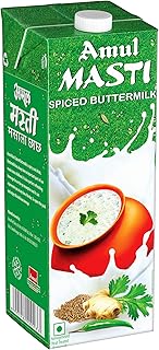 Amul Masti Spiced Butter Milk Tetra Pack, 1 Litre