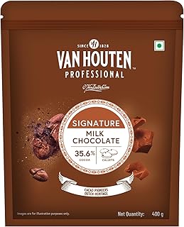 Van Houten Professional (VHP) 35.6% Milk Chocolate Callets - 400 g | Baking Chocolate
