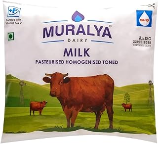 Muralya Dairy Homogenized Toned Milk Pouch