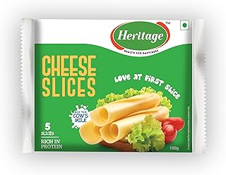 Heritage Cheese Slices, 100 g