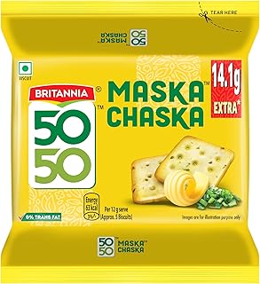 Britannia 50-50, Maska Chaska, 105 gram