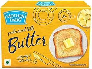 Mother Dairy Butter Pasteurised, 100 g Box